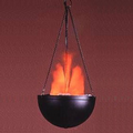 Small Hanging Flame Light
